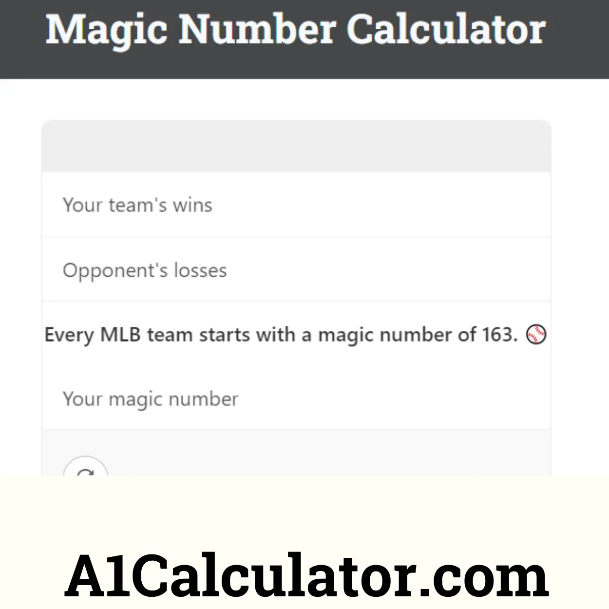 magic number calculator